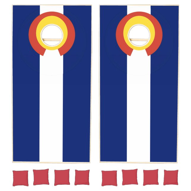 Colorado Flag Cornhole Set (Set)