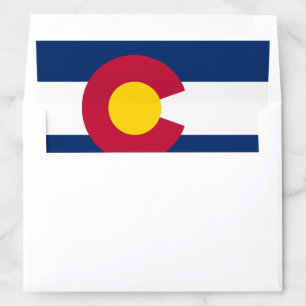 Colorado Flag Envelope Liner