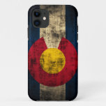Colorado Flag Grunge iPhone 5 Barely Case