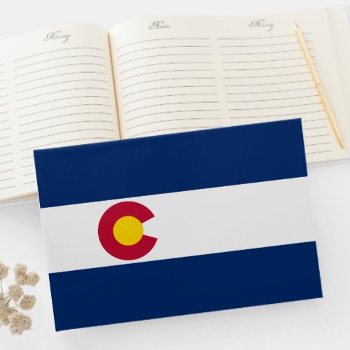 Colorado Flag Guest Book