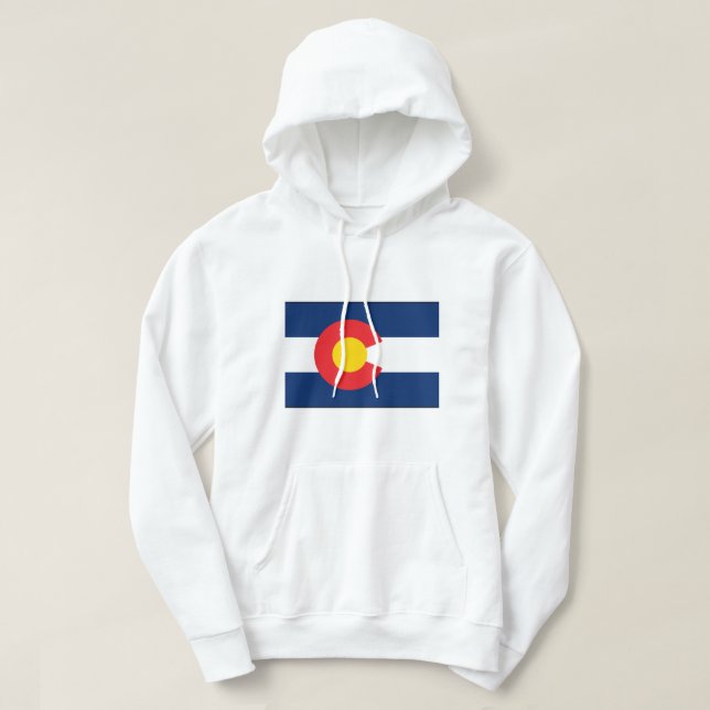 Colorado Flag Hoodie (Design Front)