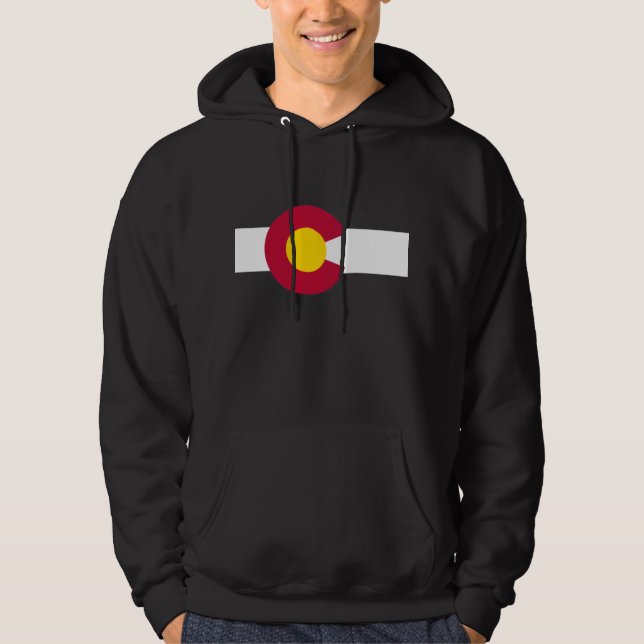 Colorado Flag Hoodie (Front)