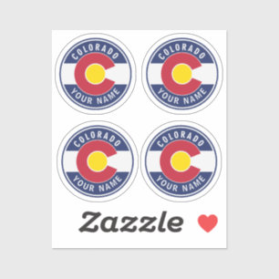 Colorado Flag icon Sticker
