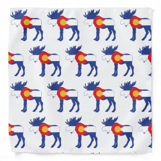 Colorado Flag in a Moose Bandana