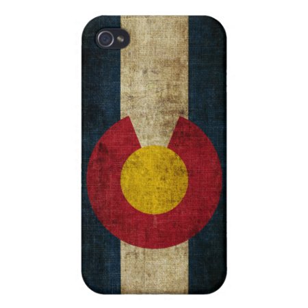 Colorado Flag Cover For Iphone 4