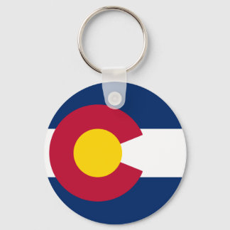 Colorado Flag Keychain