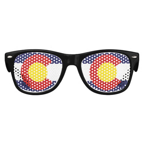 COLORADO FLAG KIDS SUNGLASSES