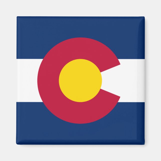 Colorado Flag Magnet (Front)