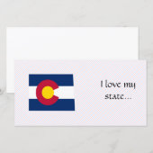 Colorado Flag Map (Front/Back)