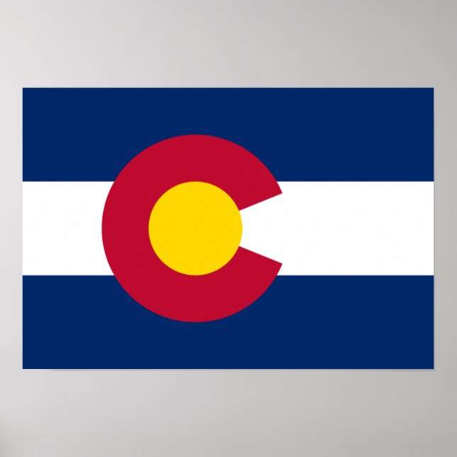 Colorado Flag Poster (Front)