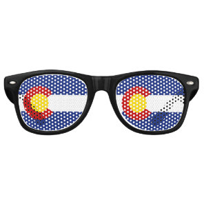 Colorado Flag Retro Sunglasses
