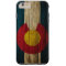 Colorado Flag rustic wood