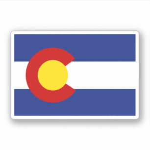 Colorado Flag Sticker