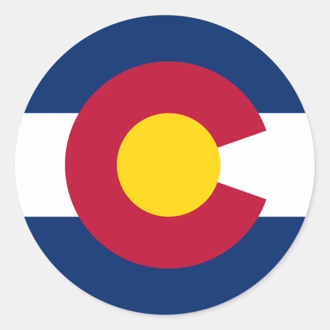 Colorado Flag Stickers | Zazzle