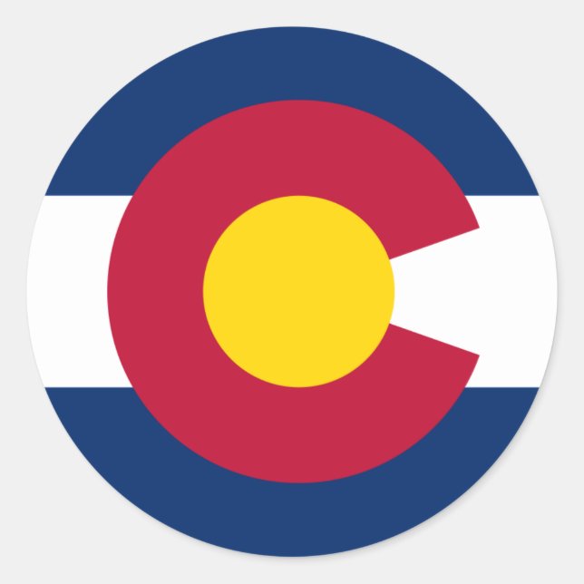 Colorado Flag Stickers (Front)