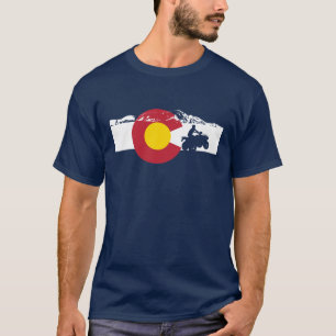 Colorado Flag T-Shirt - ATV - All Terrain Vehicle