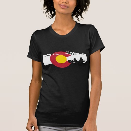 Colorado Flag T-Shirt - Canoe - Canoeing
