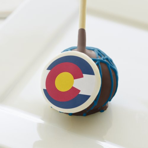 Colorado Flag The Centennial State Coloradans Cake Pops