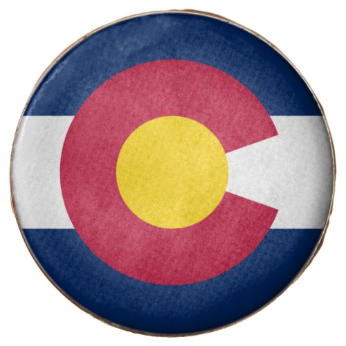 Colorado Flag The Centennial State Coloradans Chocolate Covered Oreo