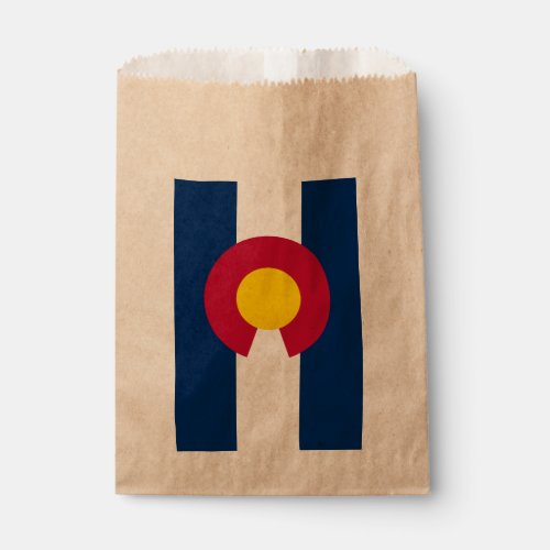 Colorado Flag The Centennial State Coloradans Favor Bag