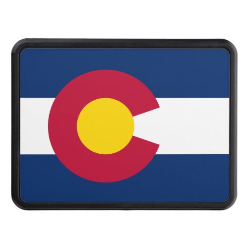 Colorado Flag The Centennial State Coloradans Hitch Cover