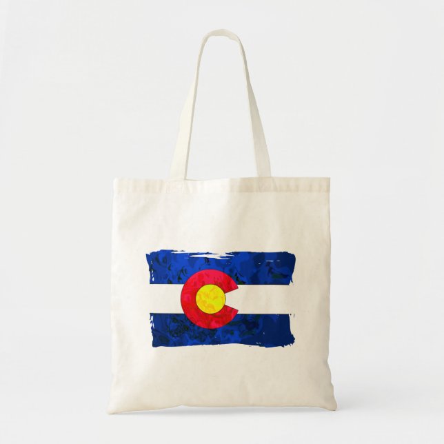 COLORADO FLAG TOTE BAG (Front)