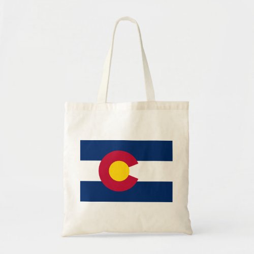 COLORADO FLAG TOTE BAG