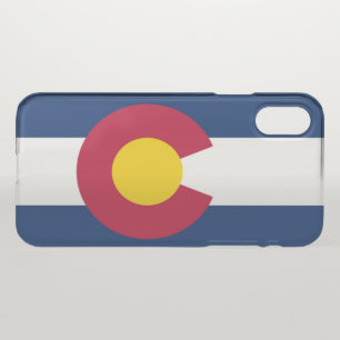Colorado flag iPhone x case