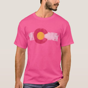 Colorado Flag Vintage Fade family T-Shirt