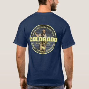  Gunnison River Colorado Fly Fishing Shirt : Clothing, Shoes &  Jewelry