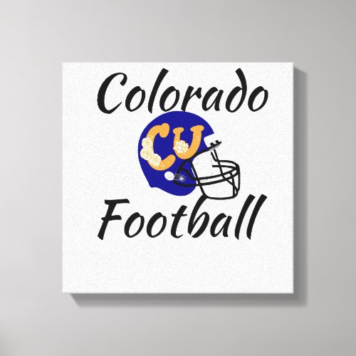Colorado football  canvas print