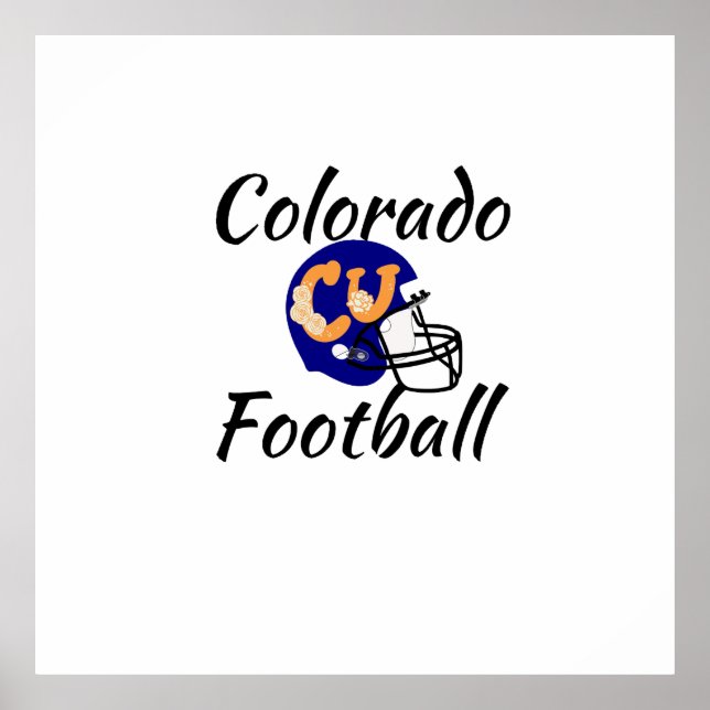 Colorado Football  Poster (Front)