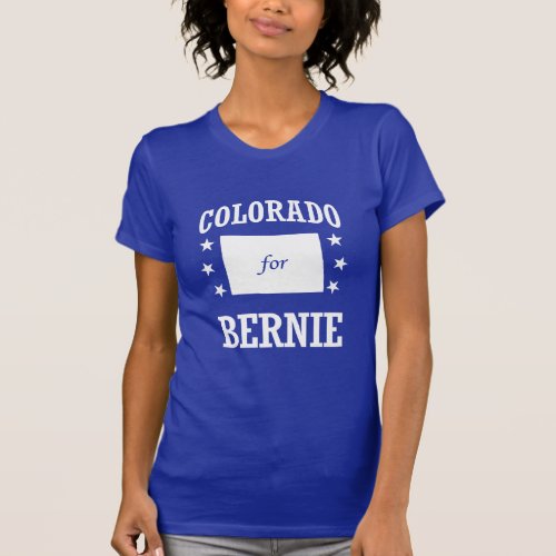 COLORADO FOR BERNIE SANDERS T_Shirt