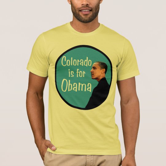 Colorado for Obama Blue State T-Shirt