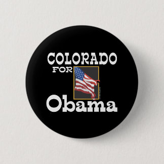 Colorado for Obama Button
