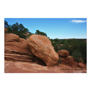Colorado Garden of Gods colorful Photo/Poster Photo Print