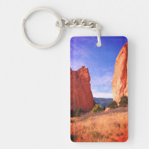 Colorado Garden of the Gods Red Cliffs Park Keychain