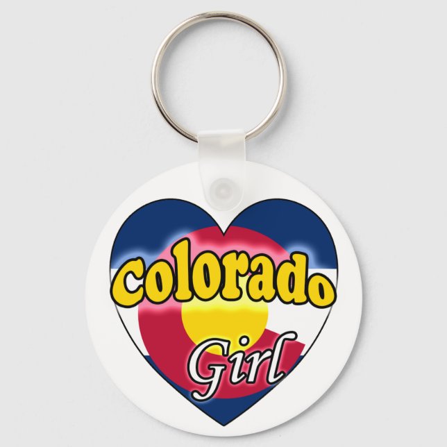 Colorado Girl Keychain (Front)