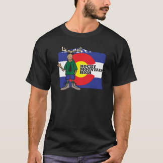 Colorado Hiking Moose T-Shirt