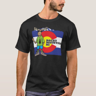 Colorado Hiking Moose T-Shirt