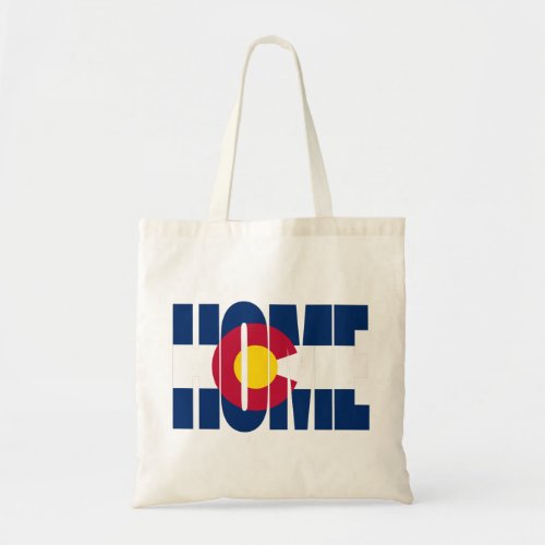 Colorado Home _ State Flag Tote Bag