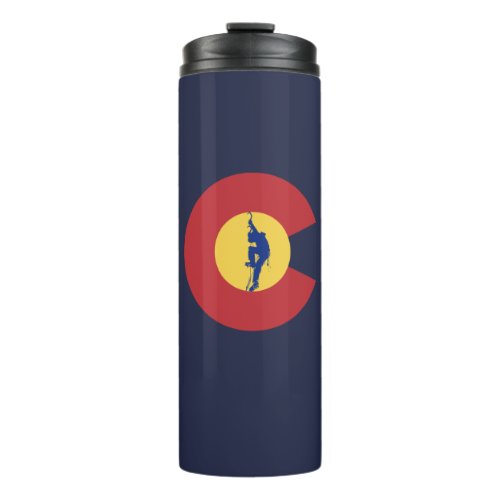 Colorado Ice Climbing Thermal Tumbler