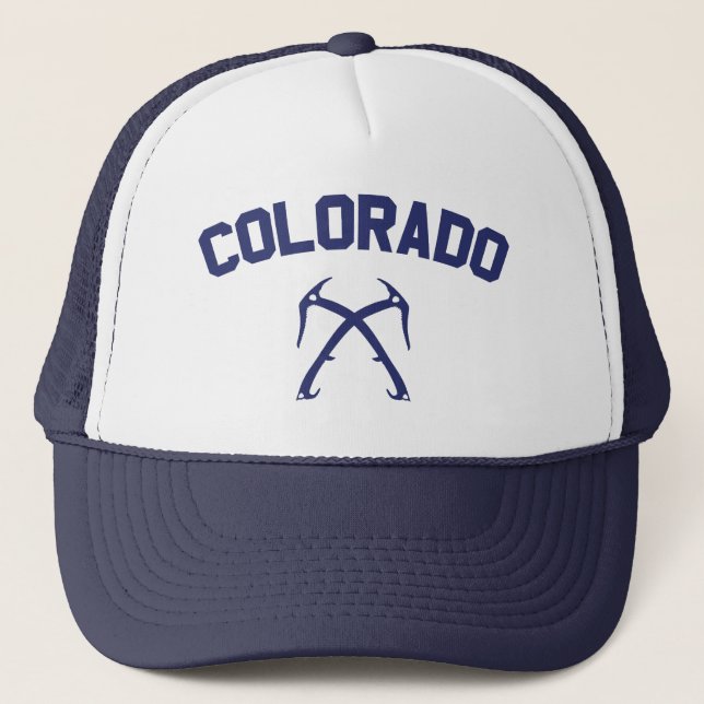 Colorado Ice Climbing Trucker Hat (Front)
