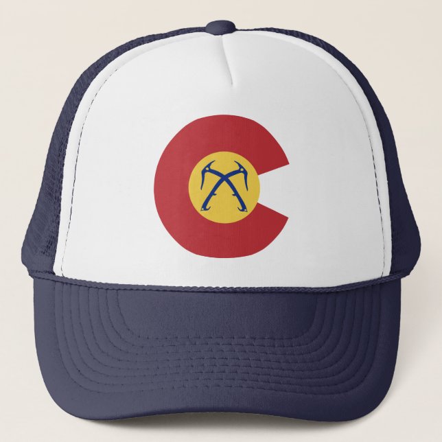 Colorado Ice Tools Trucker Hat (Front)