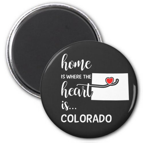 Colorado is where the heart is magnet