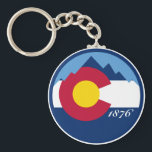Colorado Keychain<br><div class="desc">Colorado Keychain other Colorado gifts available at Not 2B Taken Serious on Zazzle.</div>