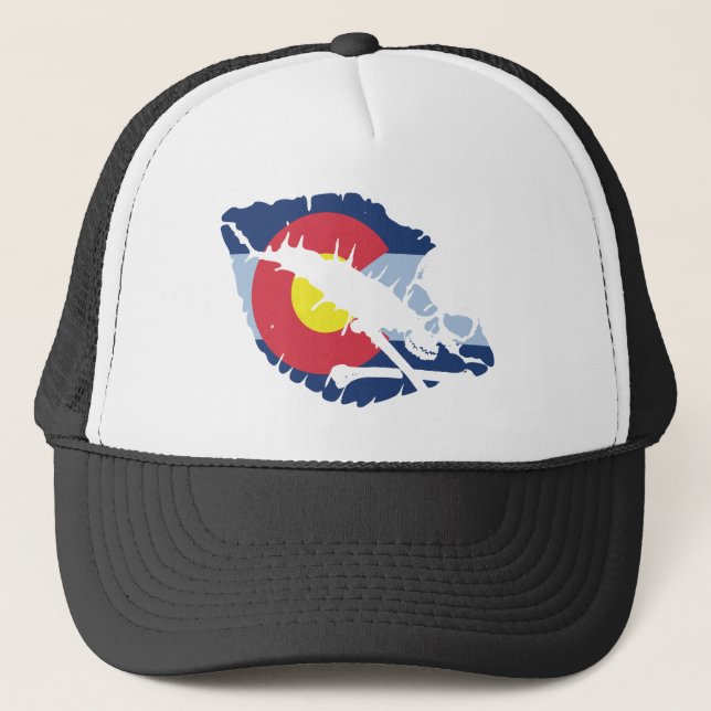colorado kiss trucker hat (Front)