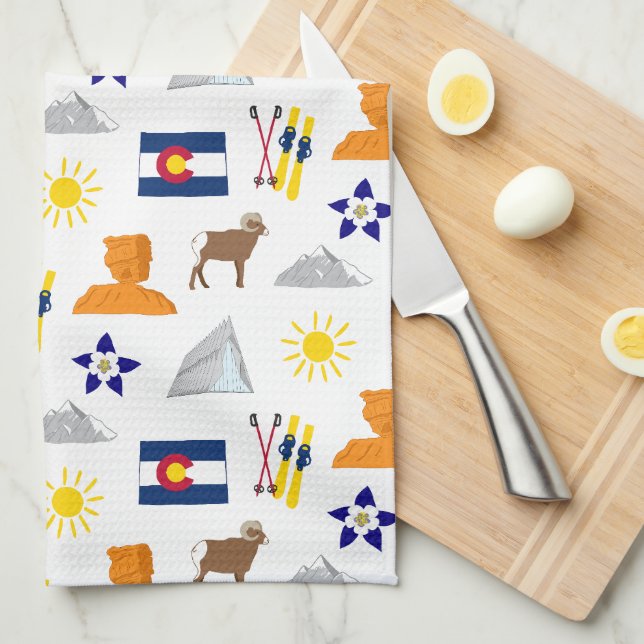 Colorado Kitchen Towel (Quarter Fold)