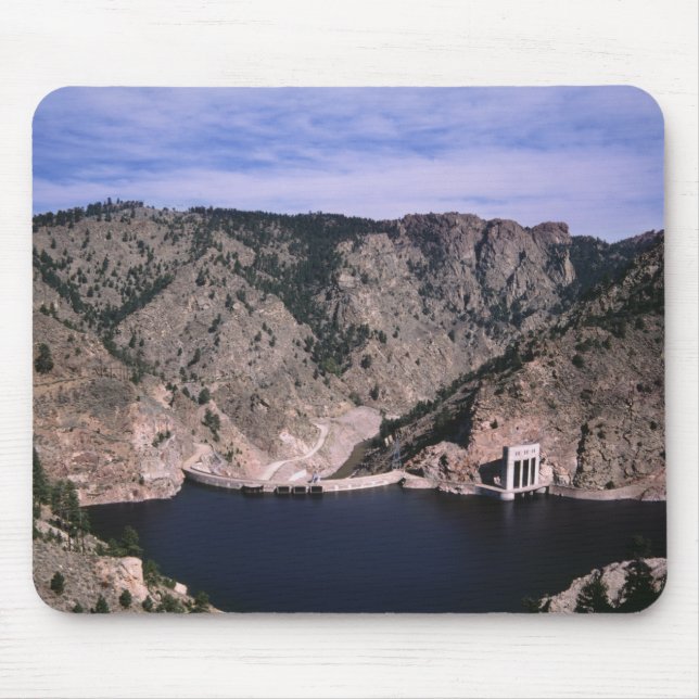 Colorado Lake And Dam Mousepads (Front)