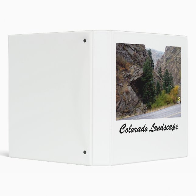 Colorado Landscape Works 3 Ring Binder (Background)